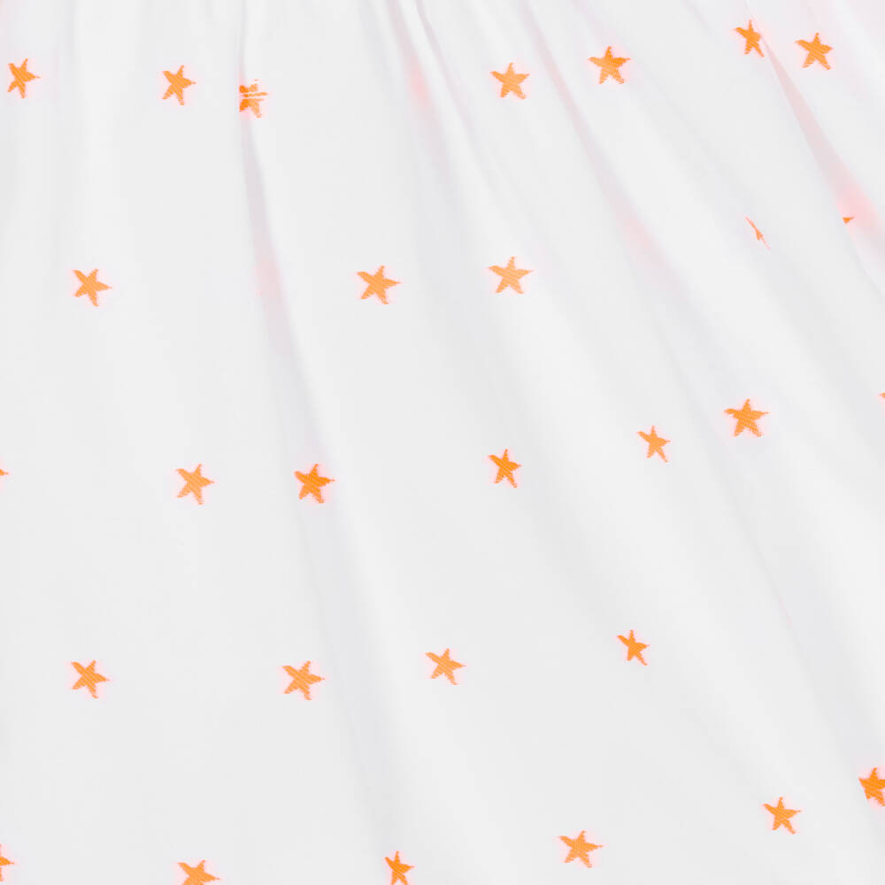 Miranda-Girls Radiant Orange Starry Dress | Childrensalon Outlet
