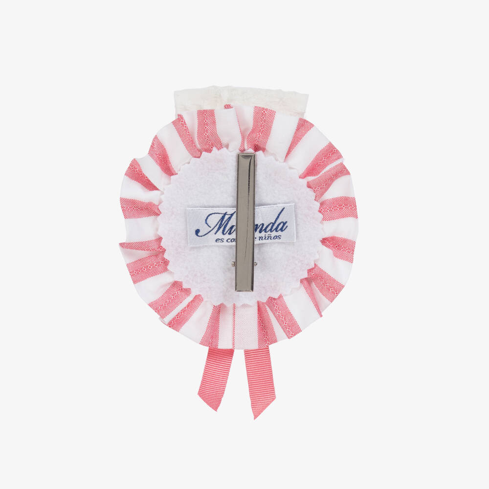 Miranda-Ободок с алыми розетками для девочек | Childrensalon Outlet