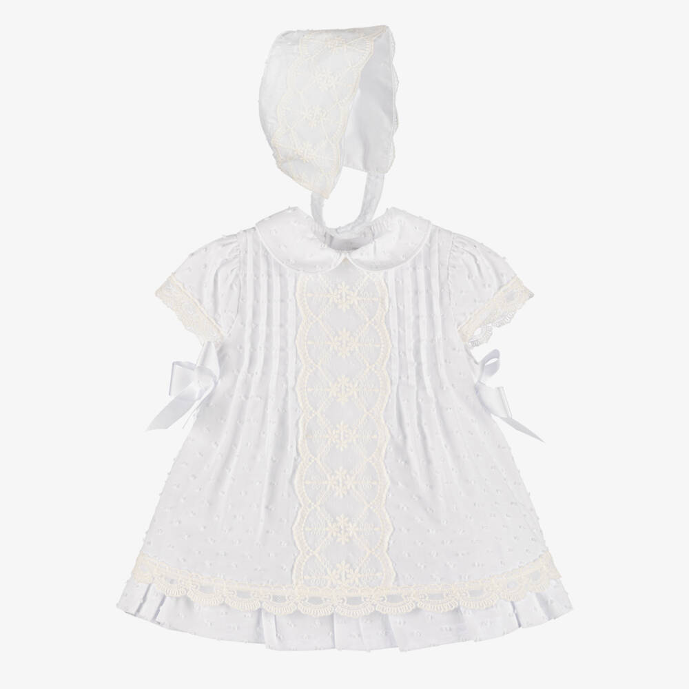 Miranda-Girls' Soft Plumeti Dress Ensemble | Childrensalon Outlet