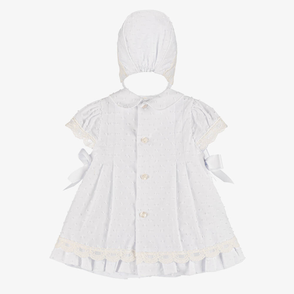 Miranda-Girls' Soft Plumeti Dress Ensemble | Childrensalon Outlet