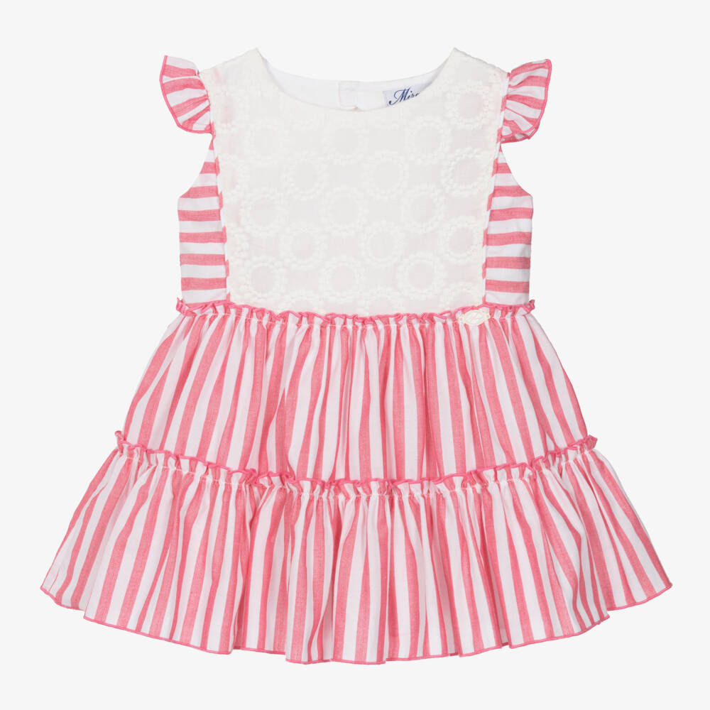 Miranda-Летнее полосатое хлопковое платье для девочек | Childrensalon Outlet
