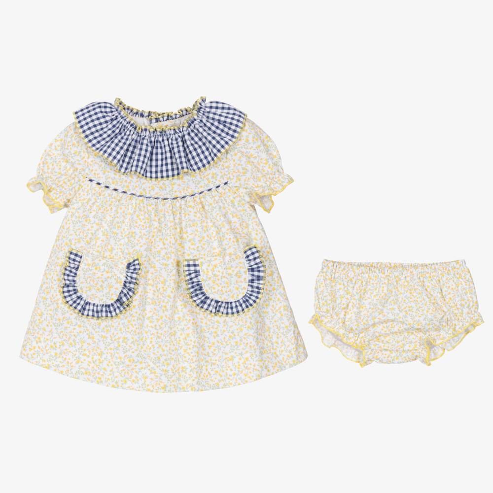 Miranda-Платье из хлопка Sunshine Blossom для девочек | Childrensalon Outlet