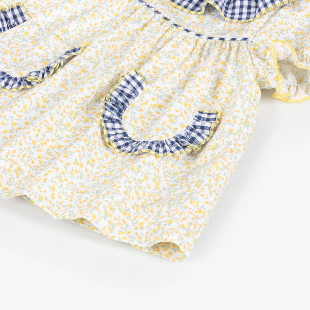 Miranda-Платье из хлопка Sunshine Blossom для девочек | Childrensalon Outlet