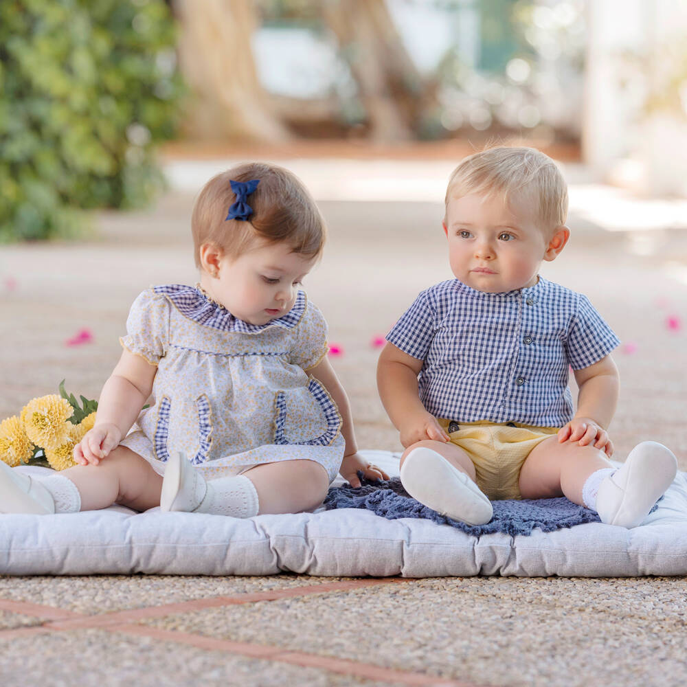 Miranda-Платье из хлопка Sunshine Blossom для девочек | Childrensalon Outlet