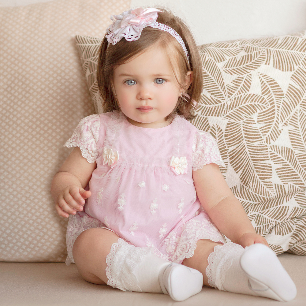 babykleid pink
