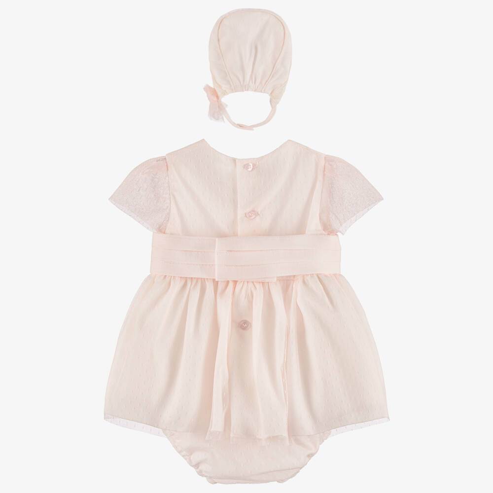 Miranda-Pink Lace Dress Set | Childrensalon Outlet