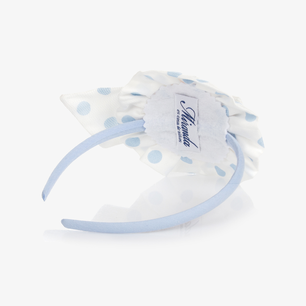 ميراندا-اكسسورات الشعر لون أبيض وأزرق وزهري للبنات | Childrensalon Outlet