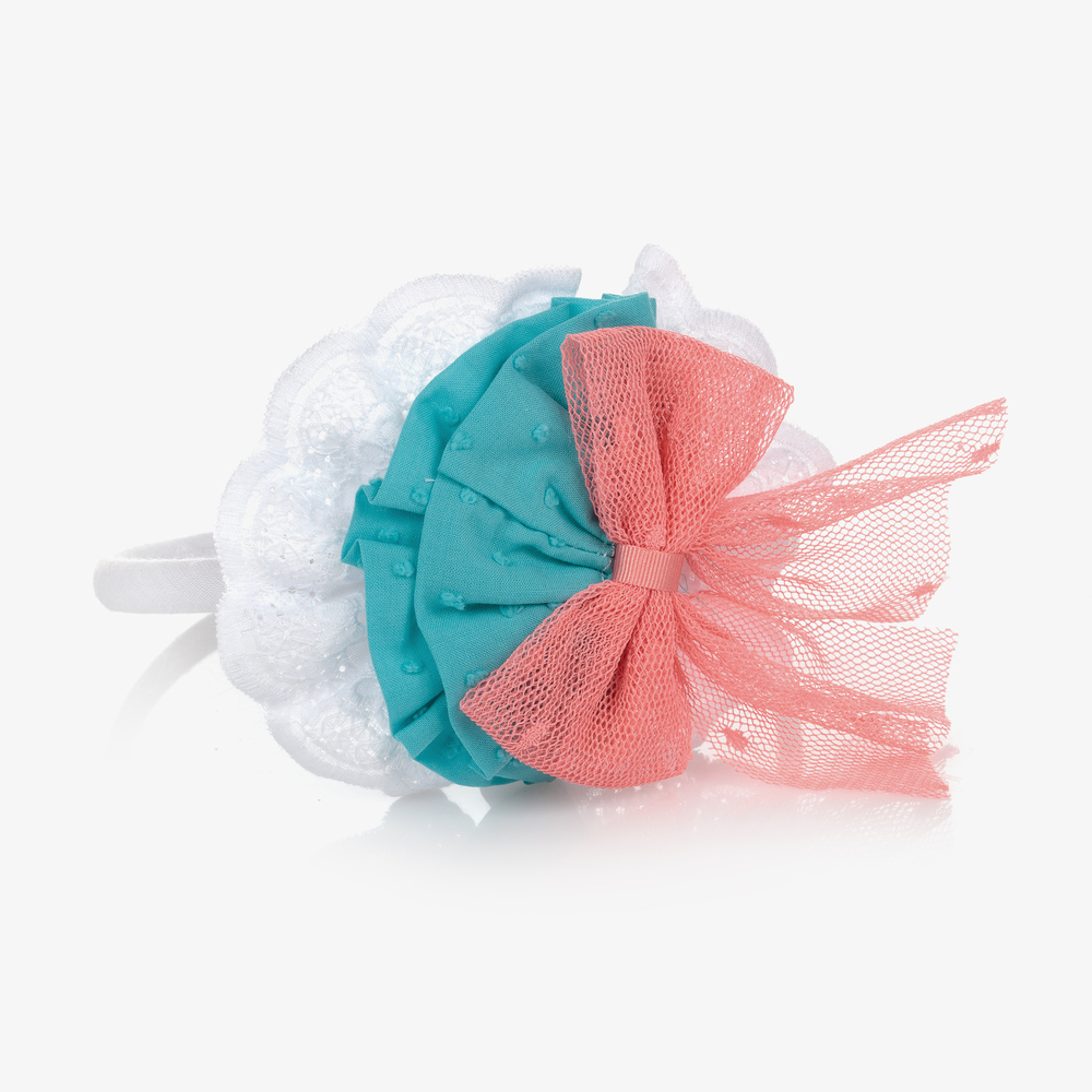 Miranda-Ободок с разноцветными бантами | Childrensalon Outlet