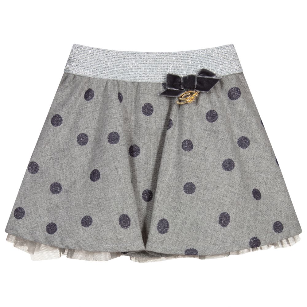 Miss Blumarine - Baby Girls Grey Skirt | Childrensalon