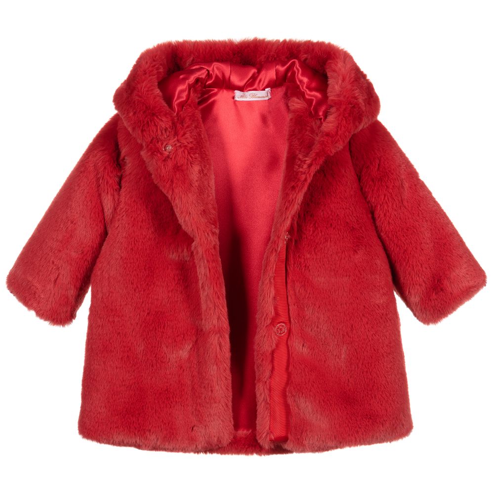 Faux fur baby coat online