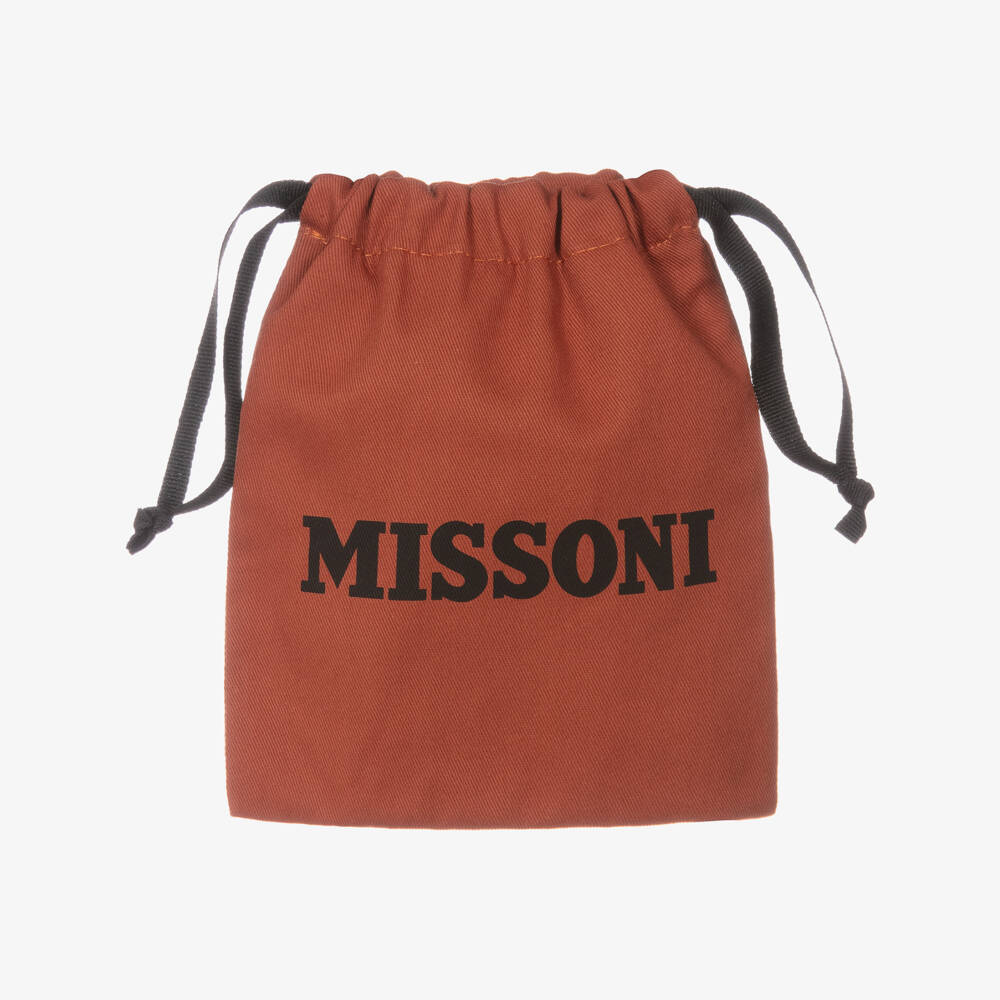 Missoni-Baby Girls Pink Cotton Zigzag Nest (77cm) | Childrensalon Outlet