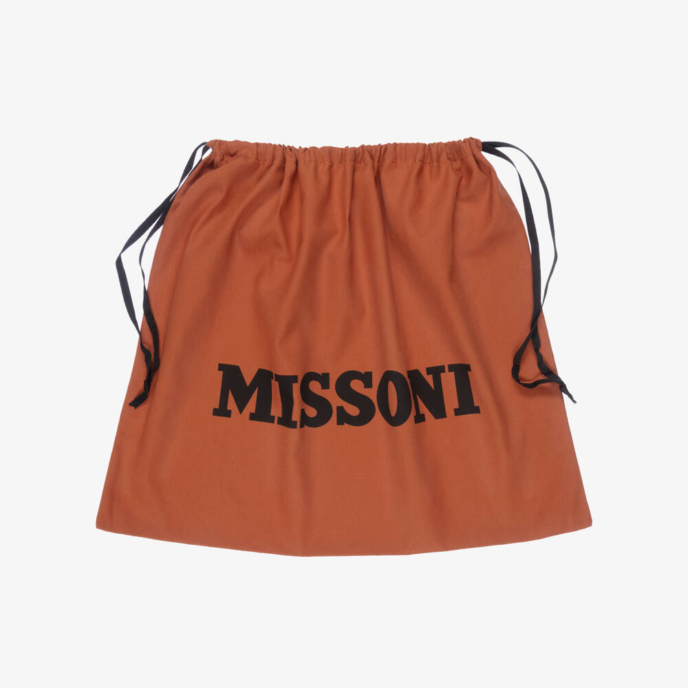 Missoni-Black Quilted Zigzag Changing Bag (42cm) | Childrensalon Outlet