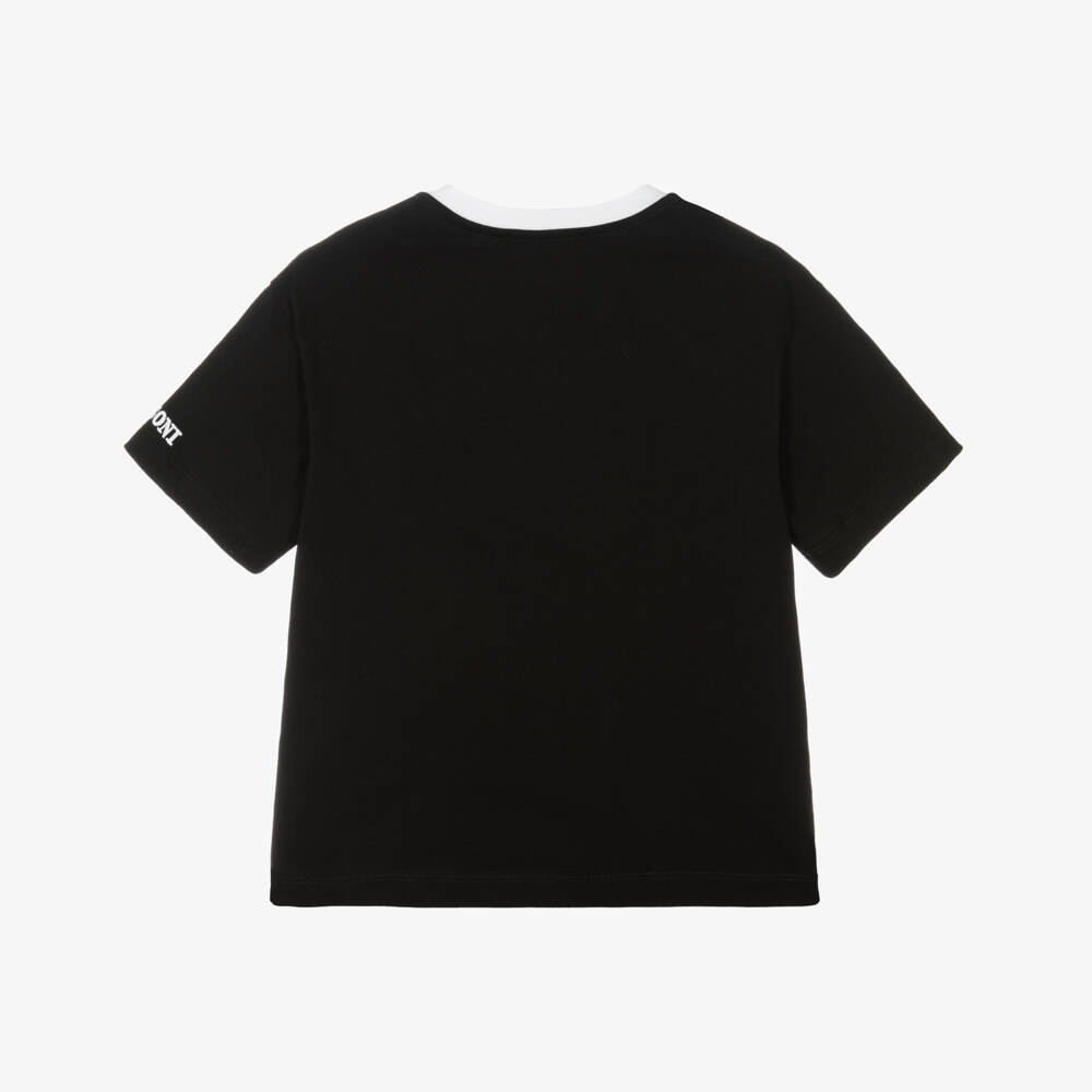 Missoni-Boys Cotton Top with Zigzag Accent | Childrensalon Outlet