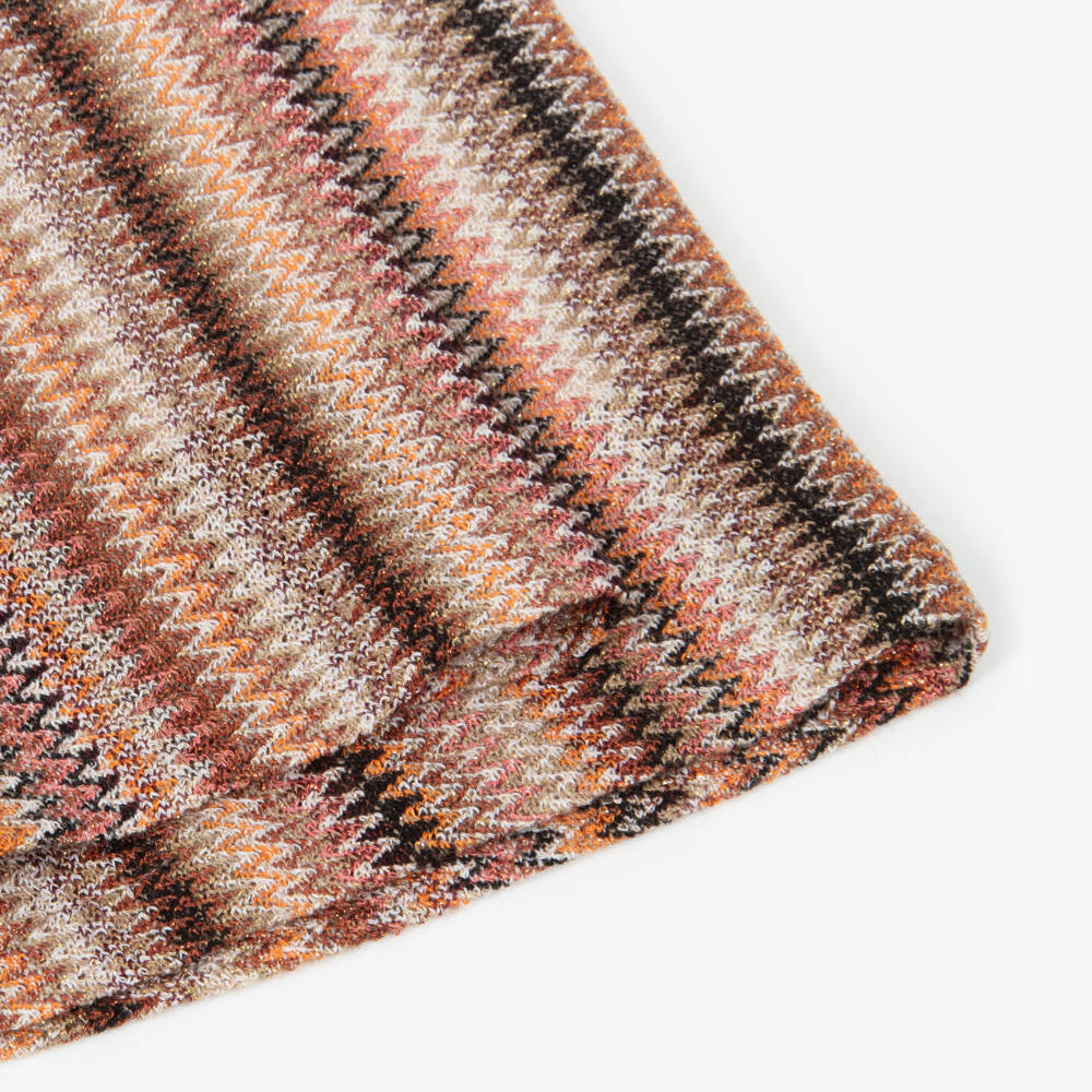 Missoni-بنطلون محبوك بيج بني للبنات | Childrensalon Outlet