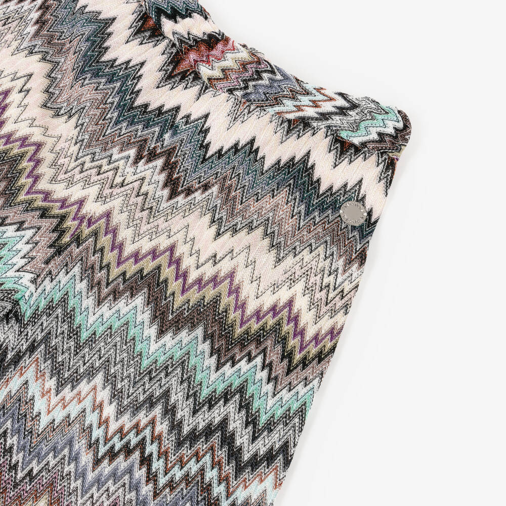 Missoni-Бежевые вязаные брюки зигзаг для девочек | Childrensalon Outlet