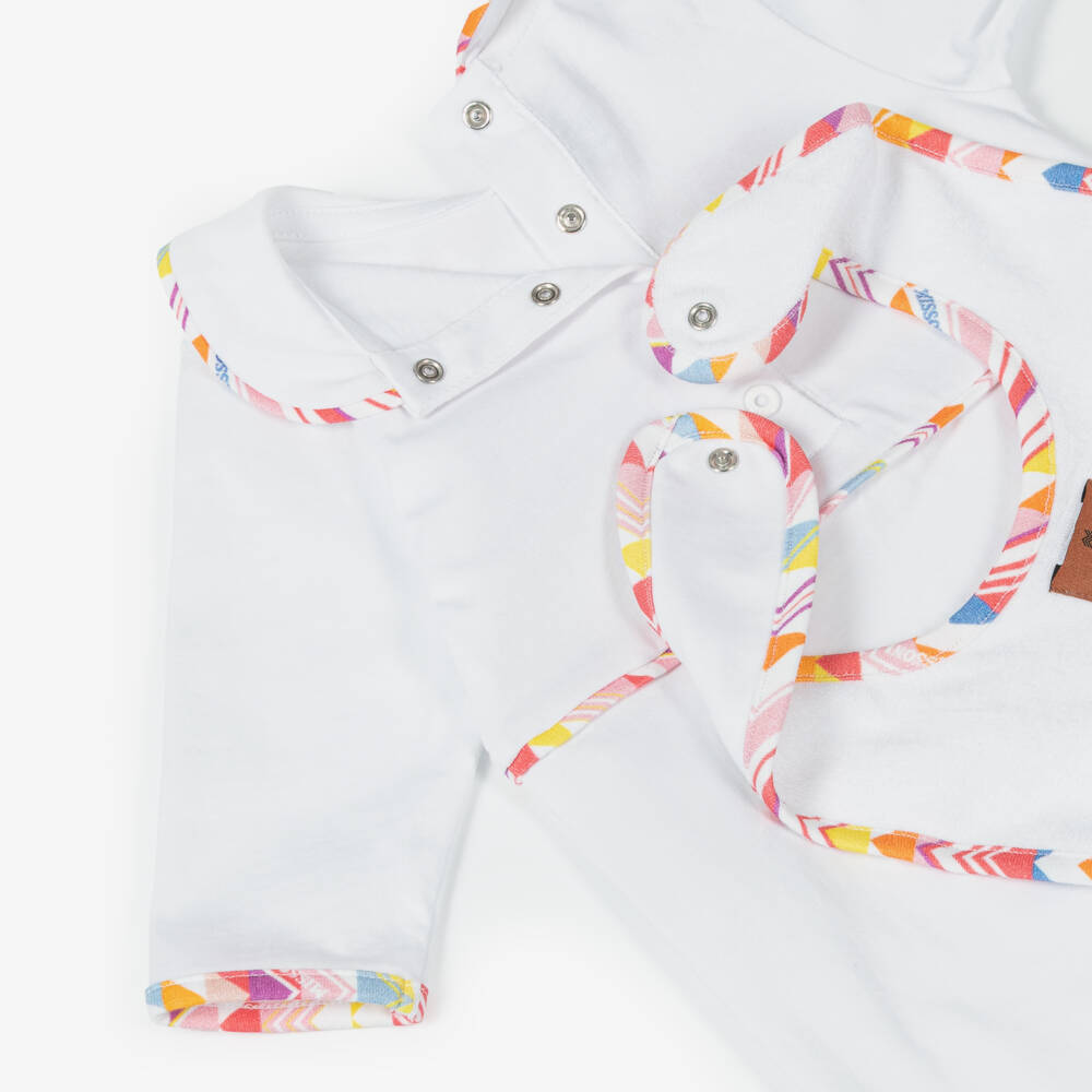 Missoni-Girls Elegant Cotton Zigzag Ensemble | Childrensalon Outlet