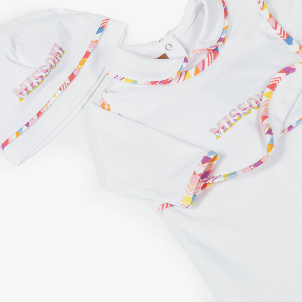 Missoni-Girls Elegant Cotton Zigzag Ensemble | Childrensalon Outlet