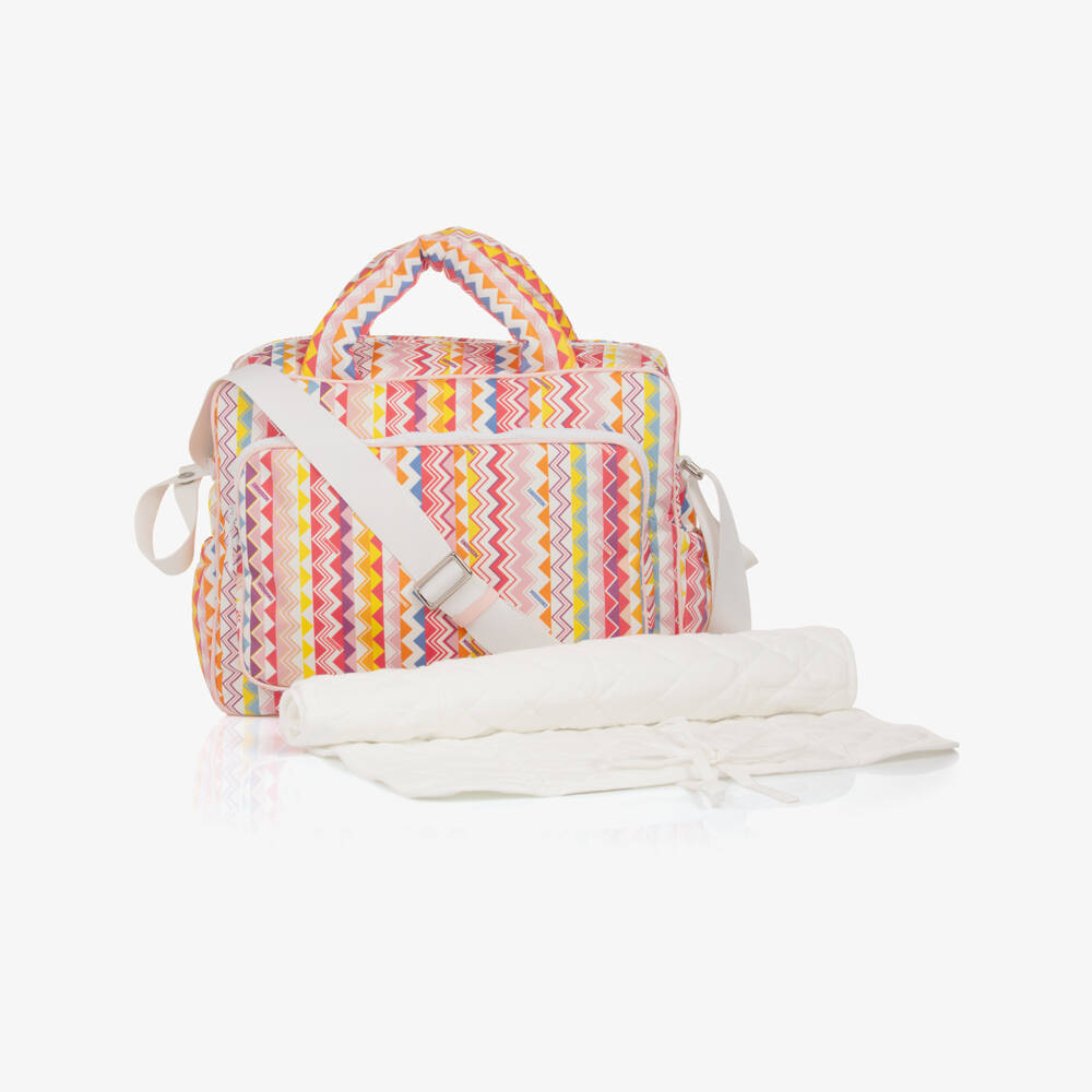 Missoni-Girls' Pink Chevron Baby Tote | Childrensalon Outlet