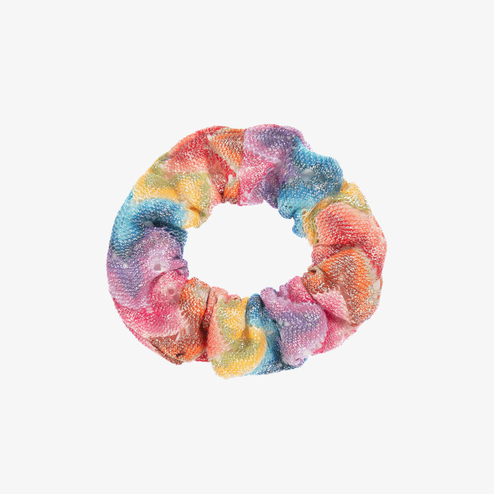 Missoni-Girls Pink Chevron Hair Elastic | Childrensalon Outlet