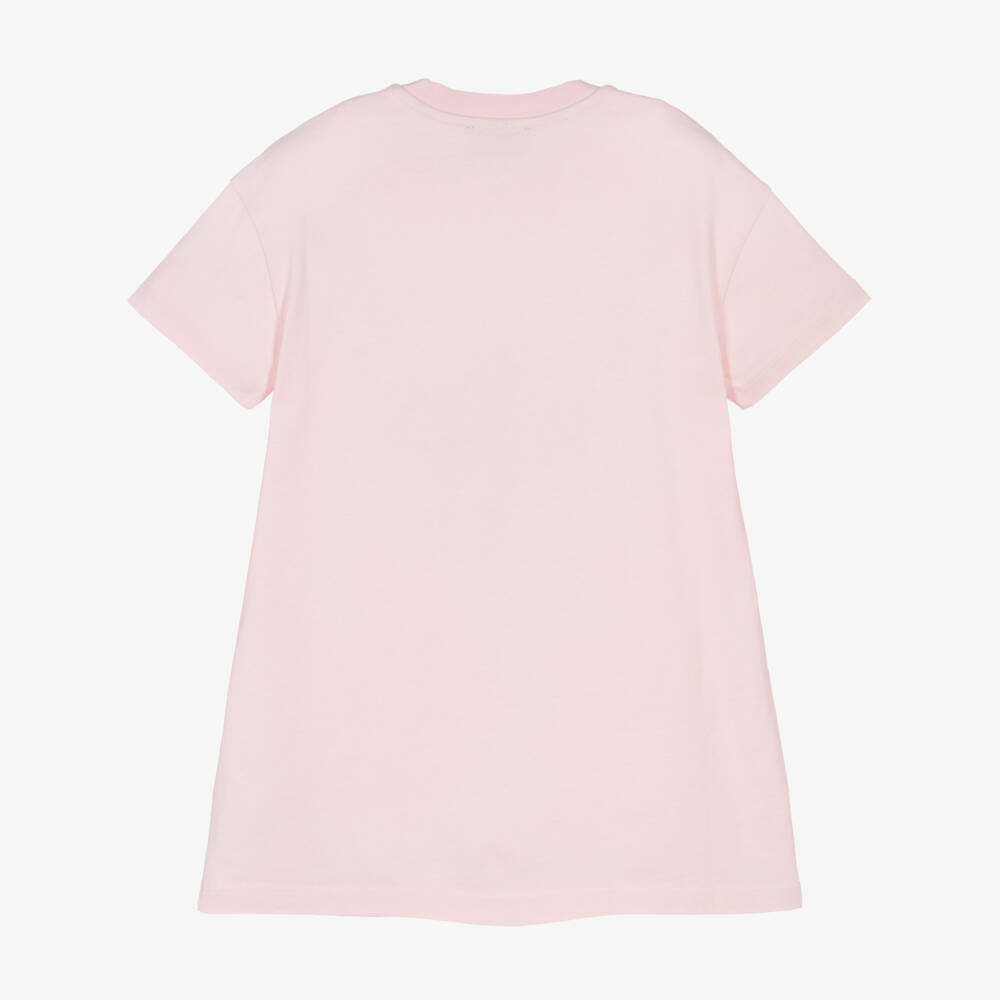 Missoni-Girls Pink Cotton Jersey T-Shirt Dress | Childrensalon Outlet