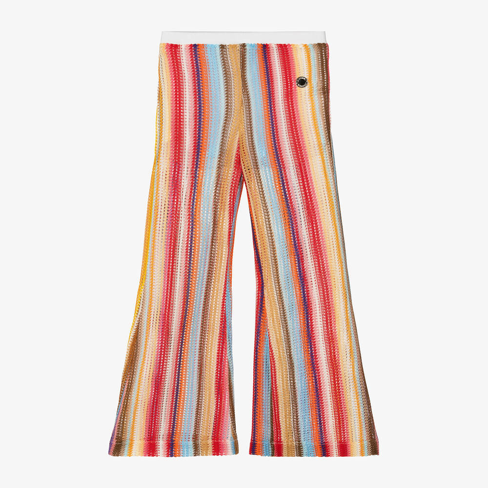 Girls striped trousers deals
