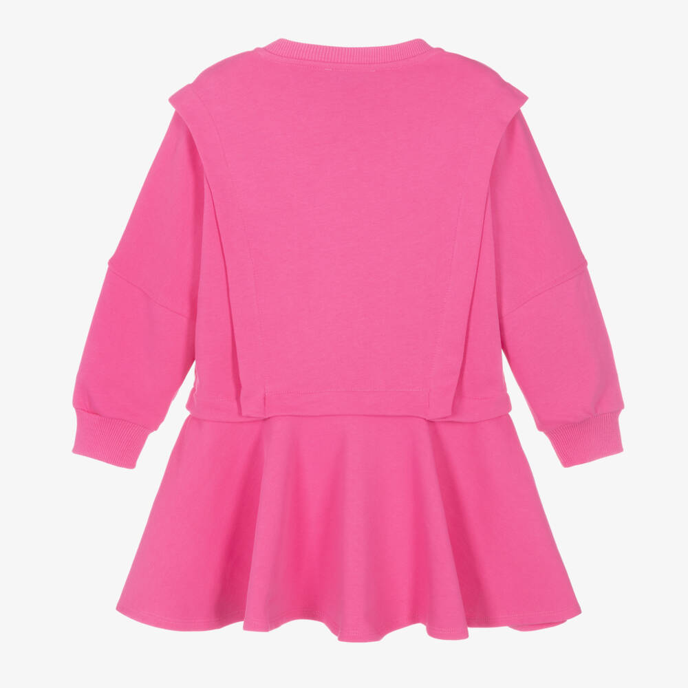 Missoni-فستان قطن جيرسي لون زهري | Childrensalon Outlet