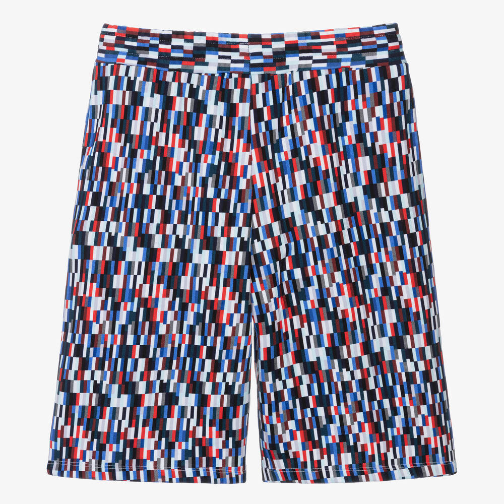 Missoni-Teen Boys Blue Cotton Jersey Shorts | Childrensalon Outlet