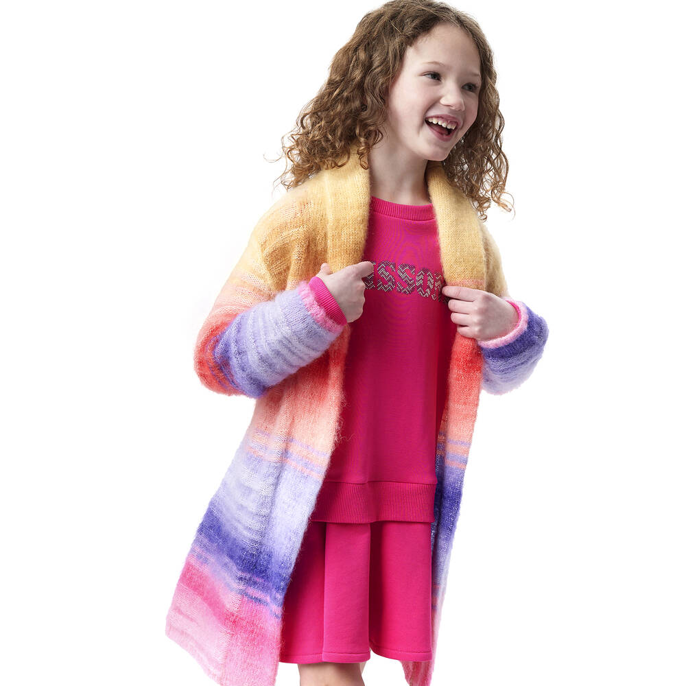 Missoni-Teen Girls Pink Cotton Sweatshirt Dress | Childrensalon Outlet