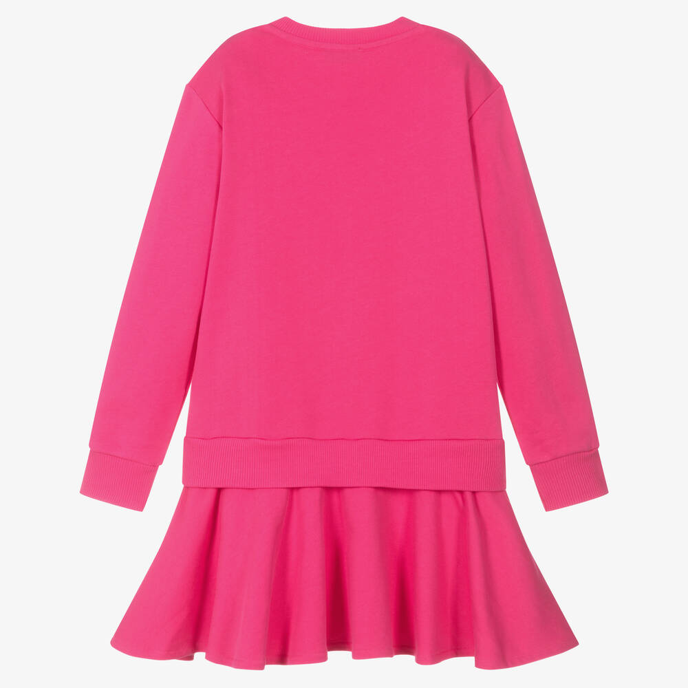 Missoni-Teen Girls Pink Cotton Sweatshirt Dress | Childrensalon Outlet