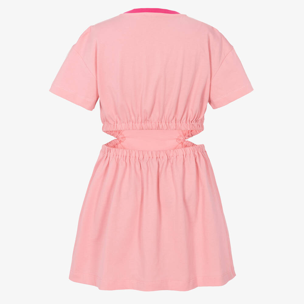 Missoni-Teen Girls Pink Organic Cotton Dress | Childrensalon Outlet