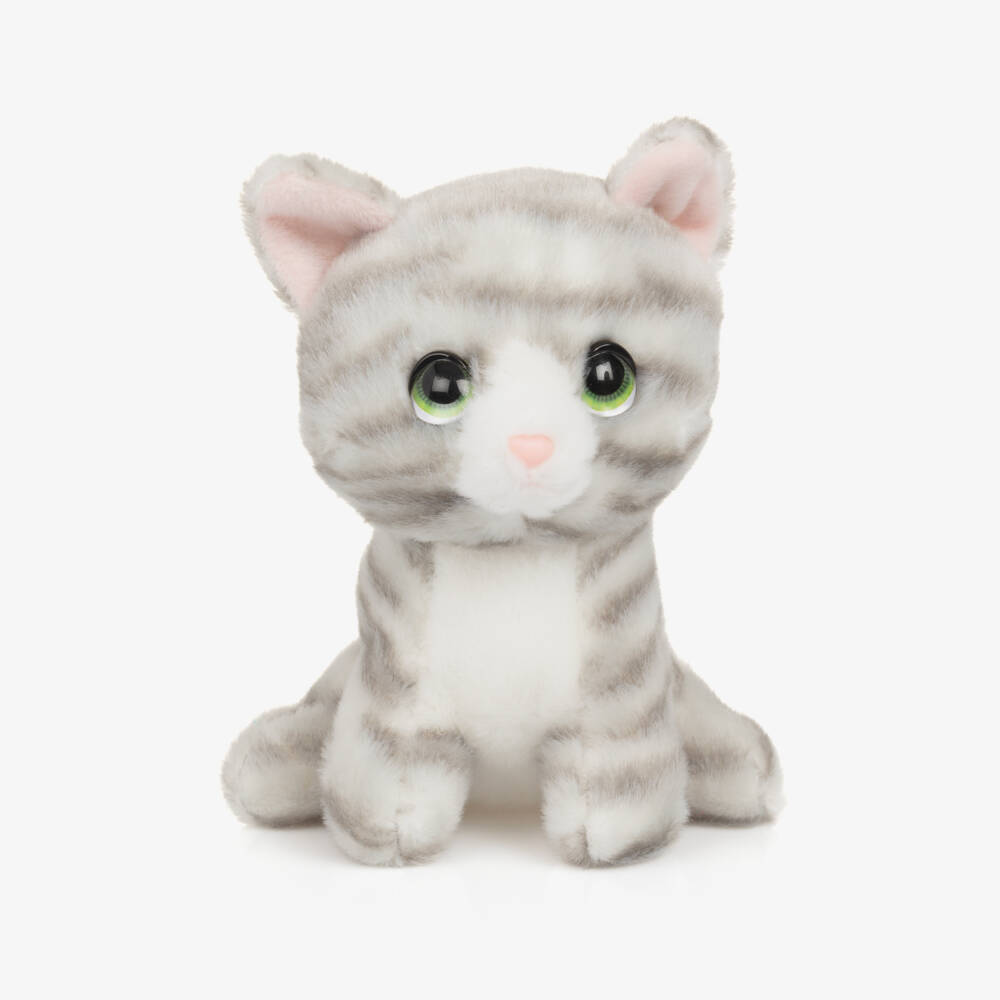 Aurora-Misty Grey Tabby Cat Soft Toy (16cm) | Childrensalon Outlet