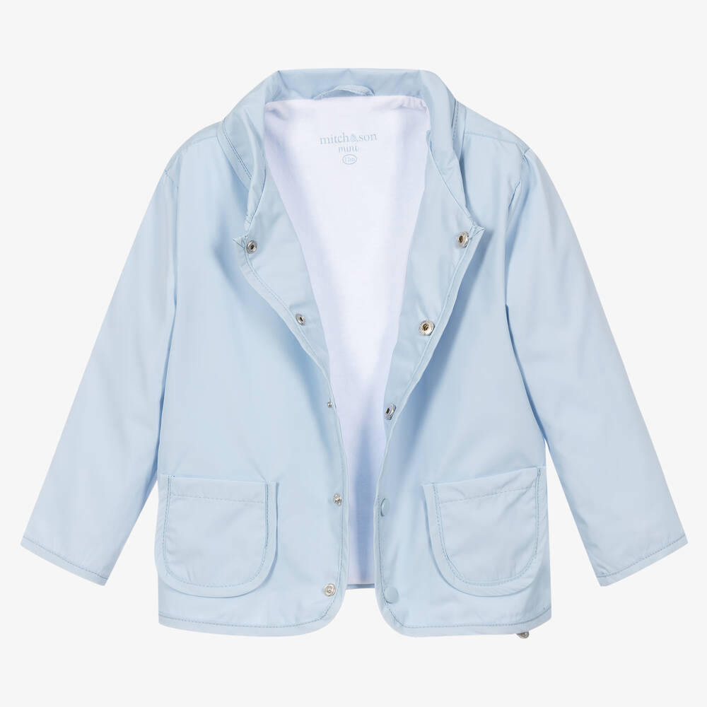 Mitch & Son-Baby Boys Blue Jacket | Childrensalon Outlet