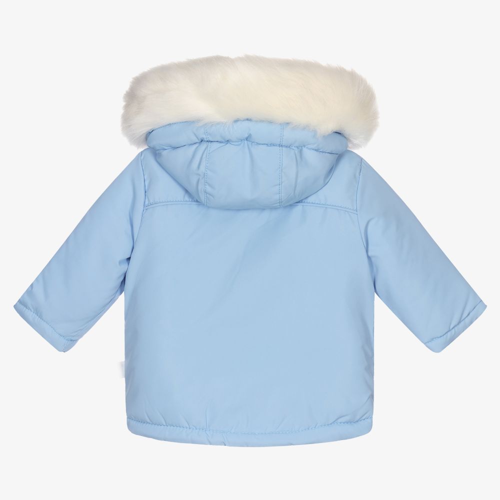 ميتش آند سون-Baby Boys Blue Padded Jacket | Childrensalon Outlet