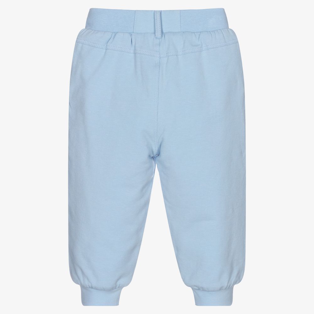 Mitch Son Baby Boys Blue Padded Joggers Childrensalon Outlet