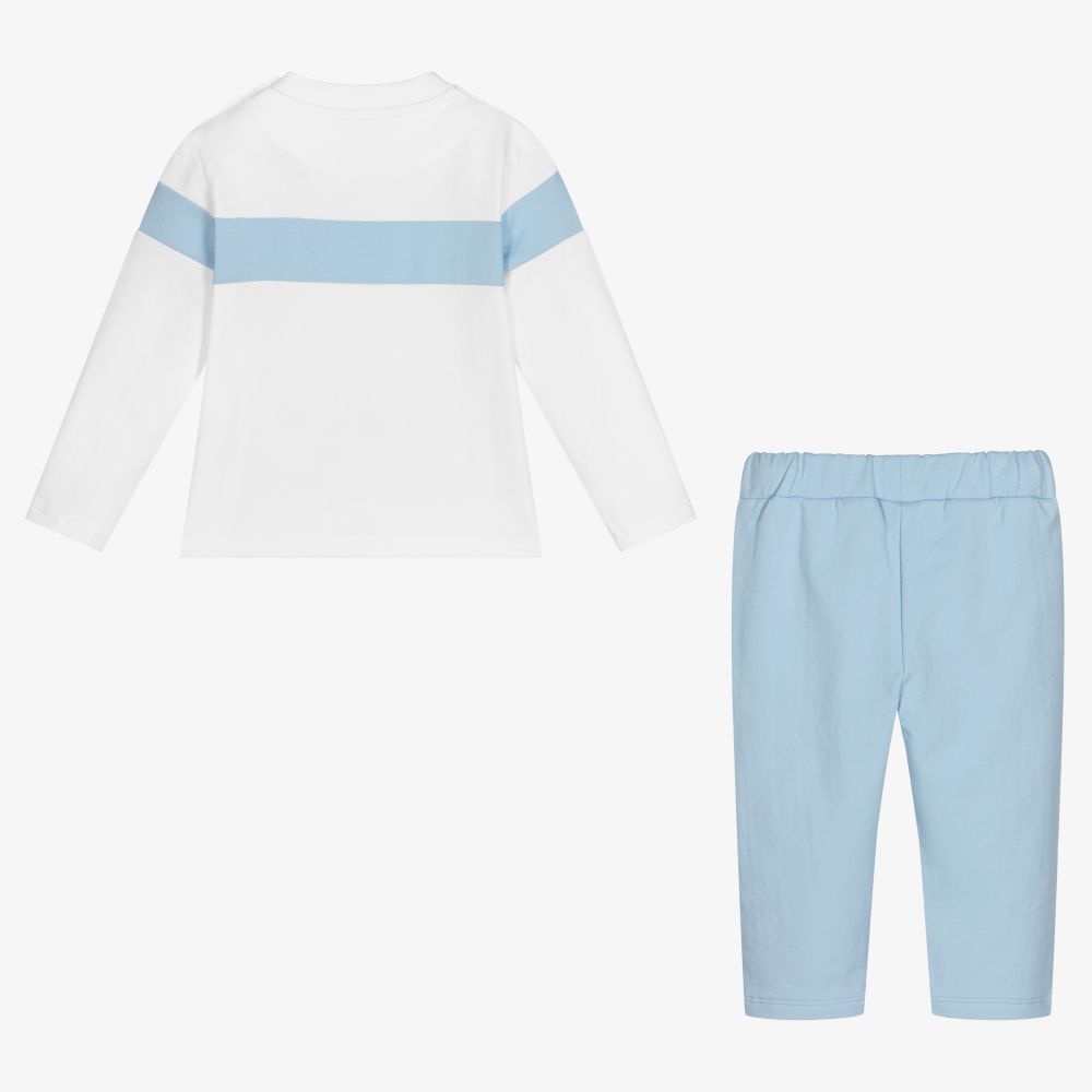 Mitch & Son-Baby Boys Cotton Trouser Set | Childrensalon Outlet