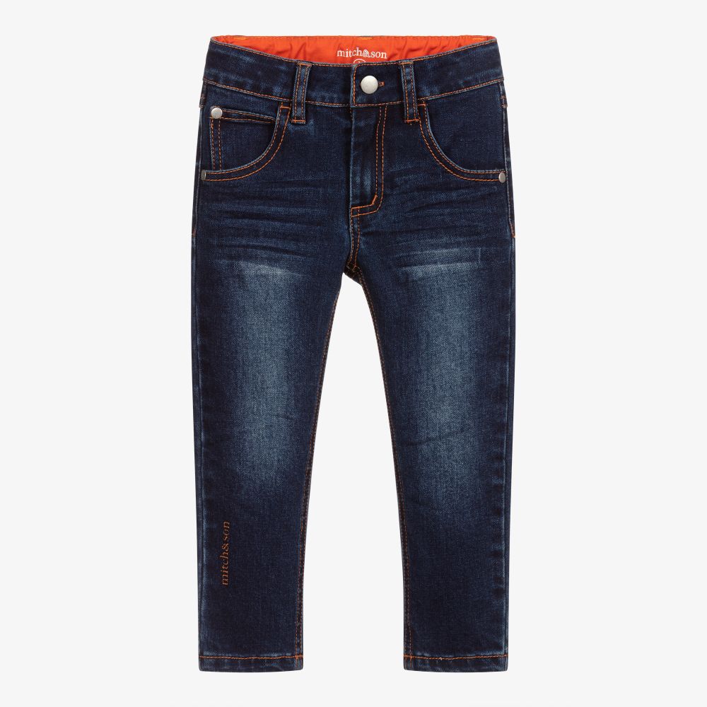 Mitch & Son - Boys Blue Denim Jeans | Childrensalon