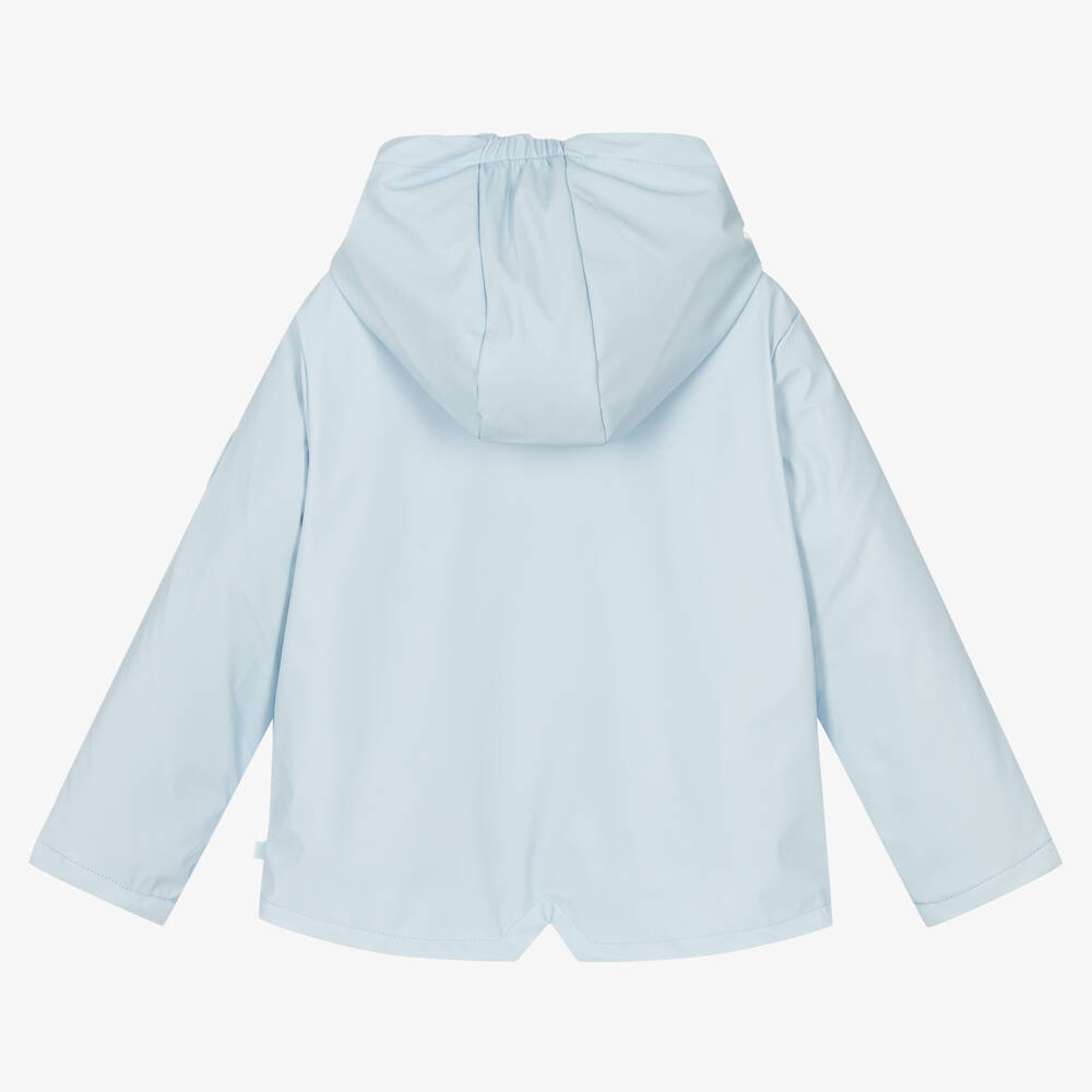 Mitch & Son-Голубой дождевик с капюшоном для мальчиков | Childrensalon Outlet