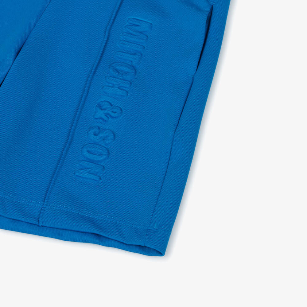 Mitch & Son-Boys Blue Knitted Jersey Ensemble | Childrensalon Outlet