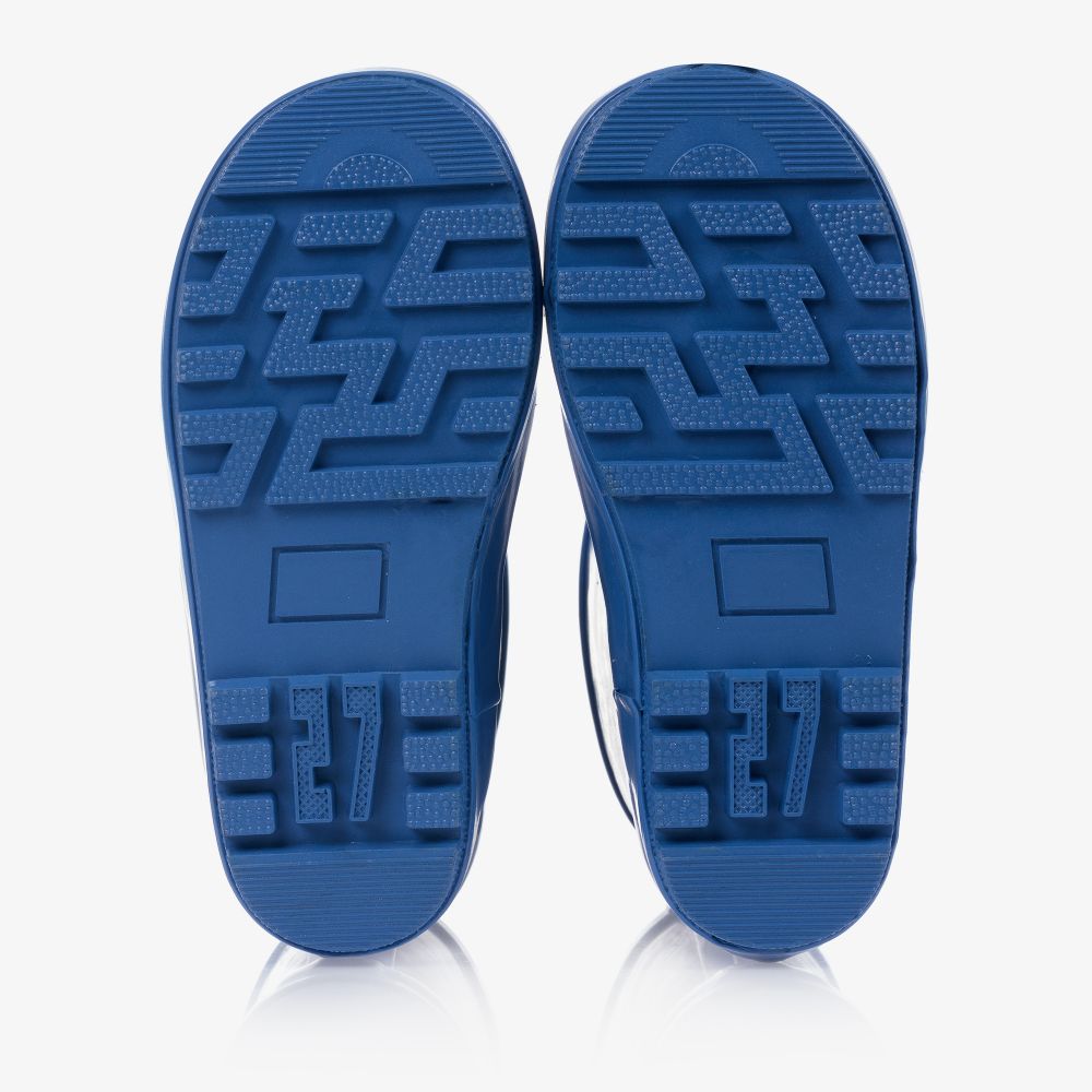 ميتش آند سون-Boys Blue Rain Boots | Childrensalon Outlet