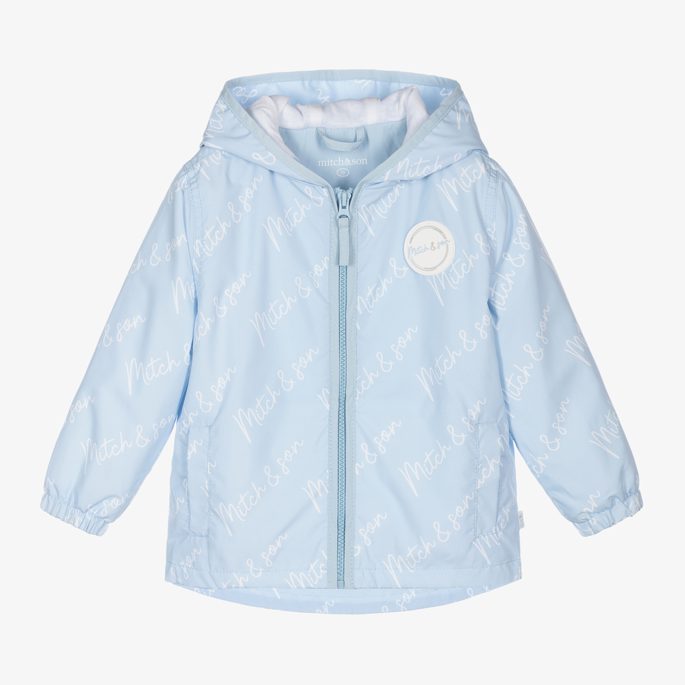Boys blue clearance windbreaker