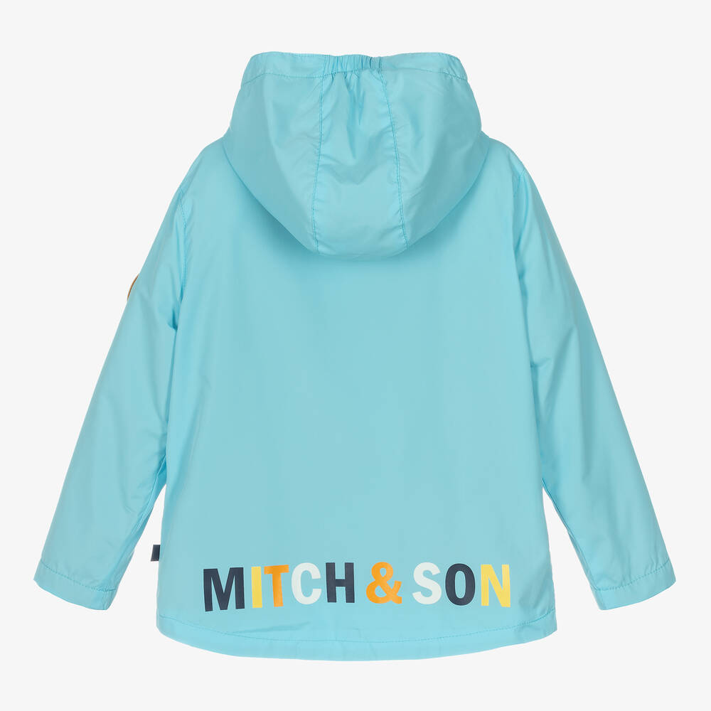Boys blue windbreaker store