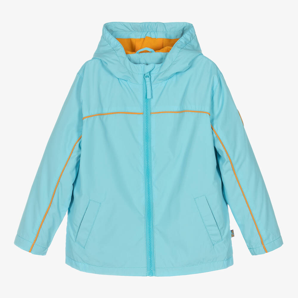 Mitch & Son - Boys Blue Windbreaker Jacket | Childrensalon