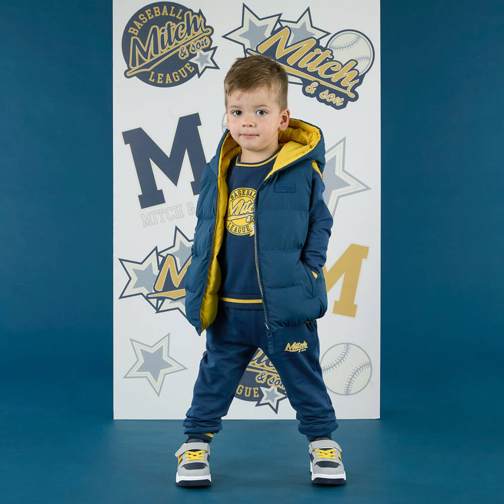 Mitch & Son-سترة مبطنة مزدوجة الألوان قابلة للعكس للأولاد | Childrensalon Outlet