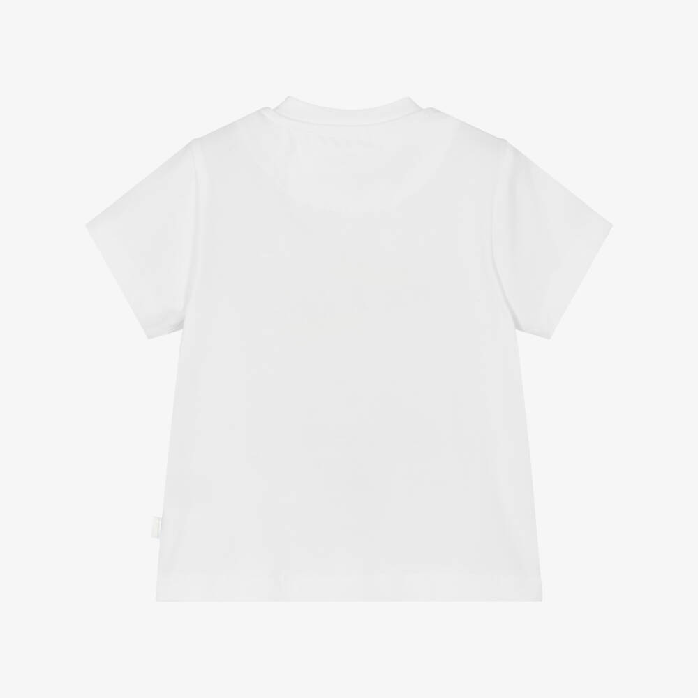 Mitch & Son-Boys Classic White Tee | Childrensalon Outlet
