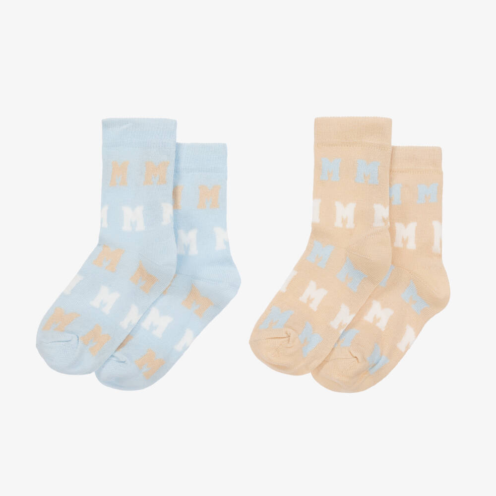 Mitch & Son-Boys Cotton Blend Socks Duo | Childrensalon Outlet