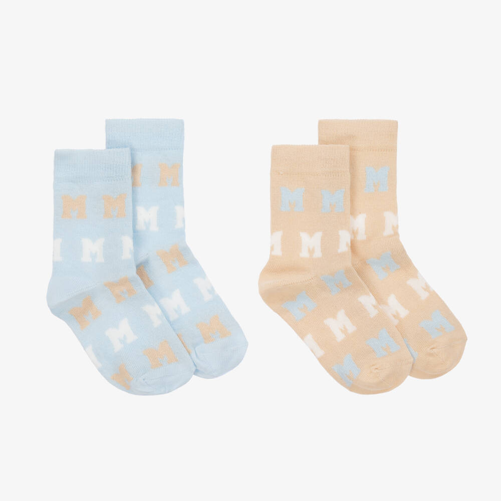 Mitch & Son-Boys Cotton Blend Socks Duo | Childrensalon Outlet