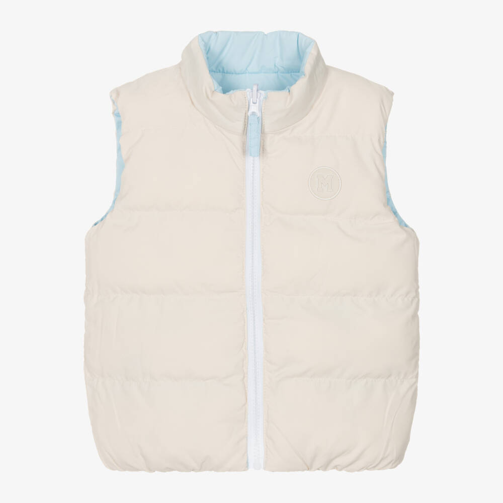 Mitch & Son-Boys Dual-Tone Reversible Gilet | Childrensalon Outlet