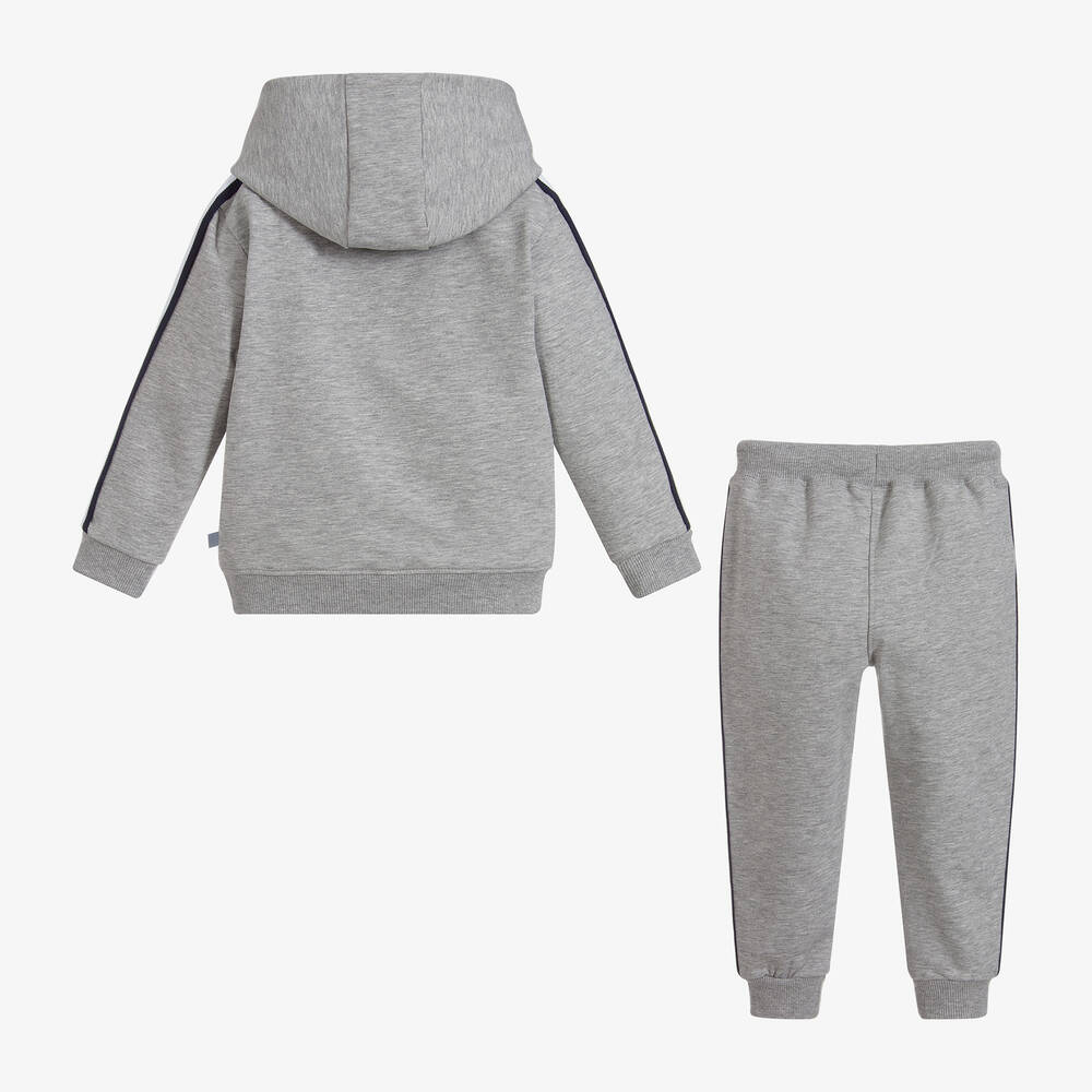 Mitch & Son-Серый спортивный костюм из хлопка для мальчиков | Childrensalon Outlet