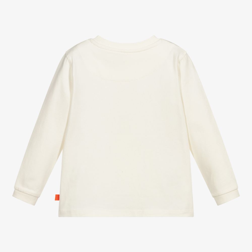 Mitch & Son-Boys Ivory Cotton Top | Childrensalon Outlet