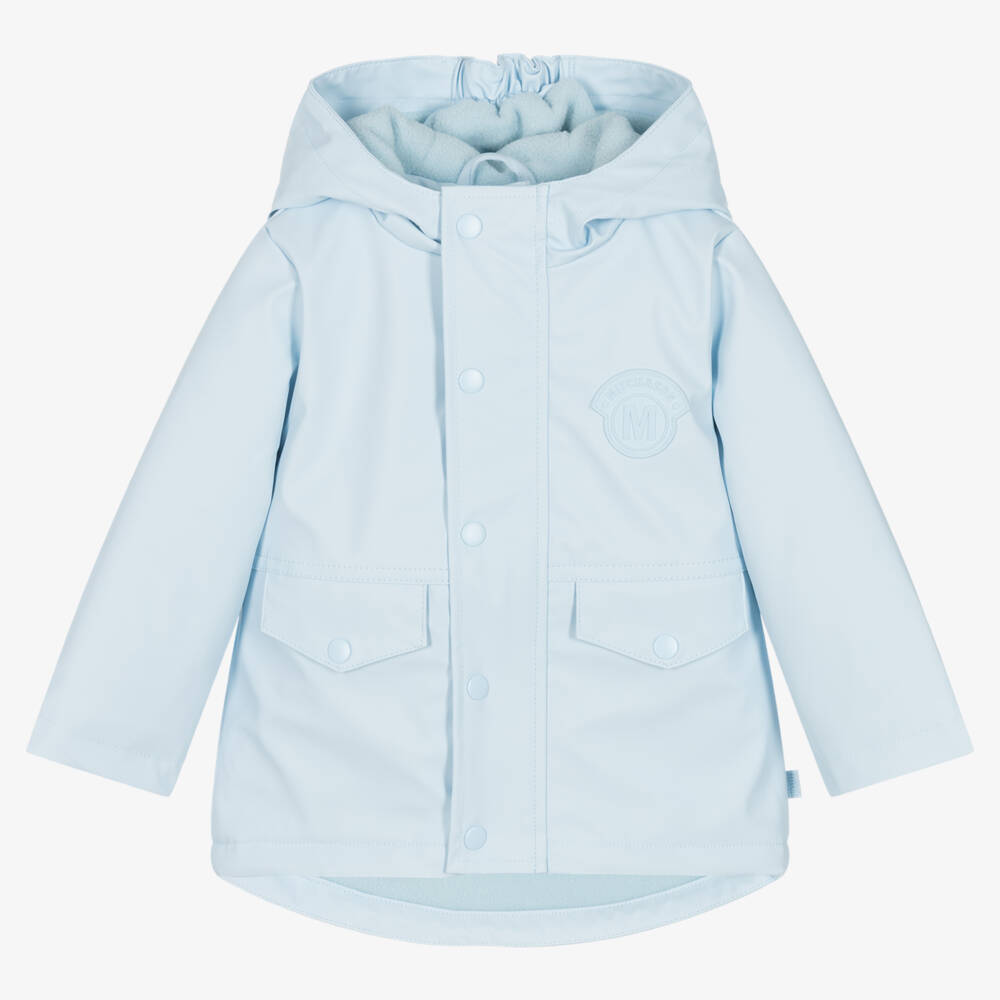 Mitch & Son-Boys Light Blue Fleece-Lined Parka | Childrensalon Outlet